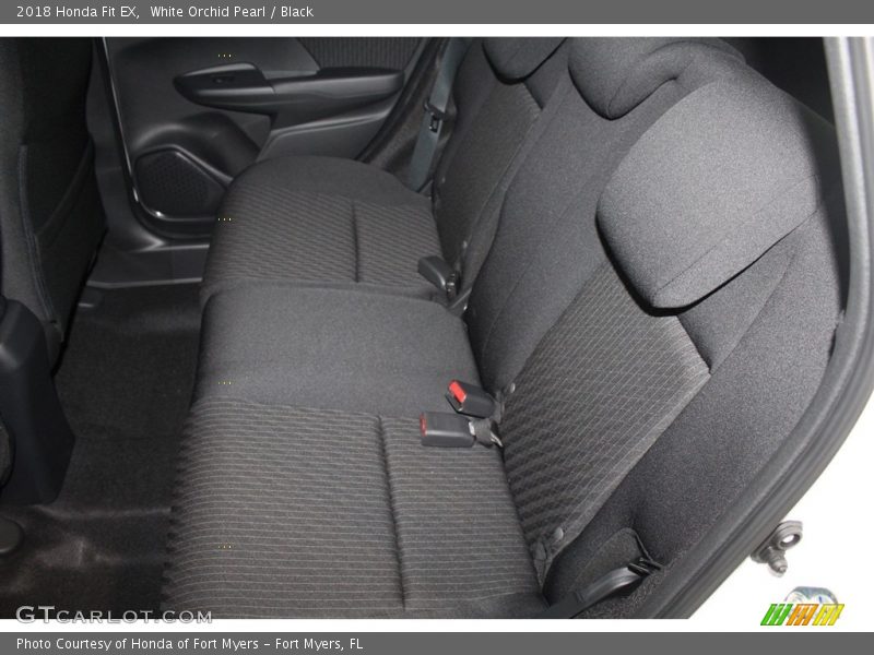 White Orchid Pearl / Black 2018 Honda Fit EX