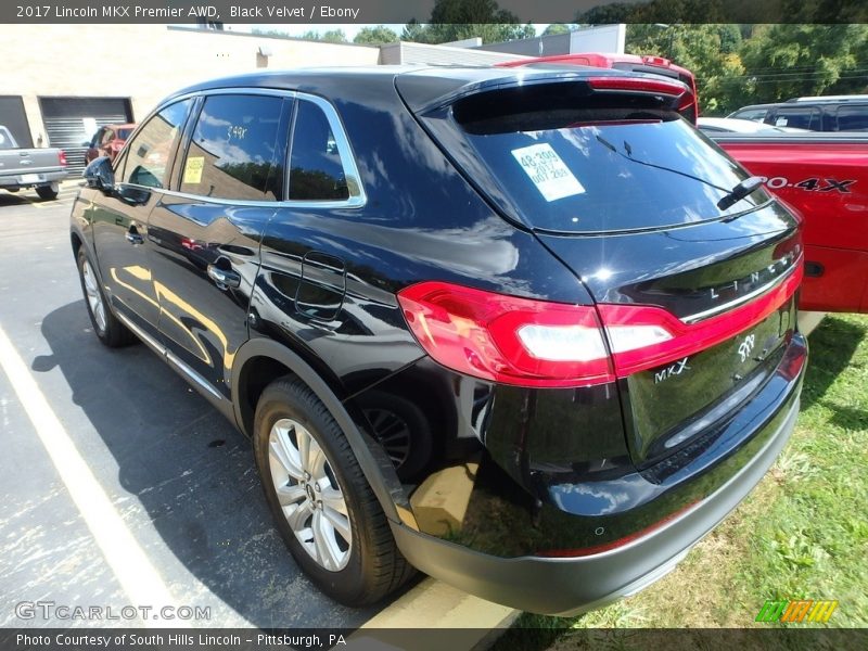 Black Velvet / Ebony 2017 Lincoln MKX Premier AWD