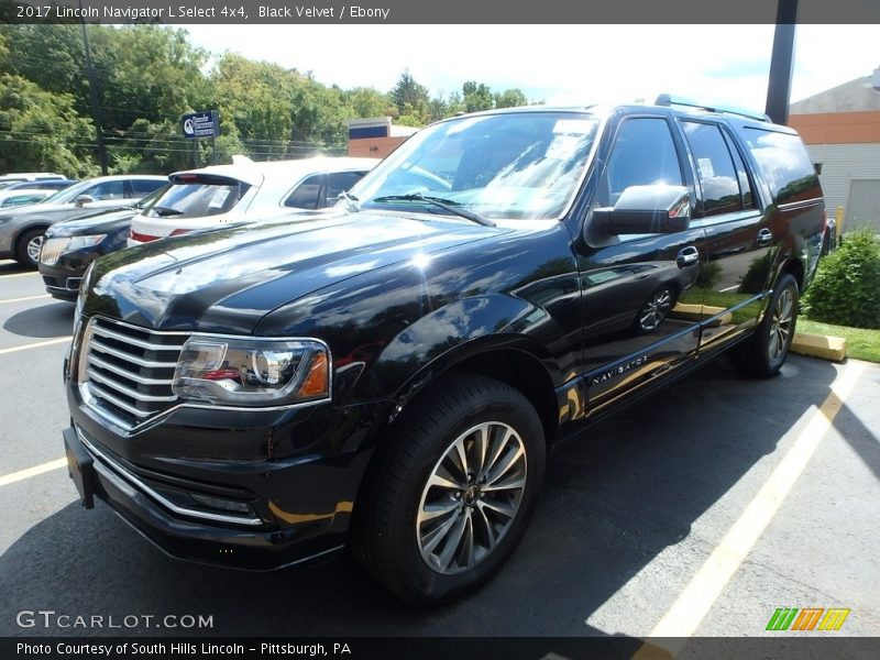 Black Velvet / Ebony 2017 Lincoln Navigator L Select 4x4