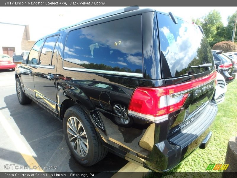 Black Velvet / Ebony 2017 Lincoln Navigator L Select 4x4