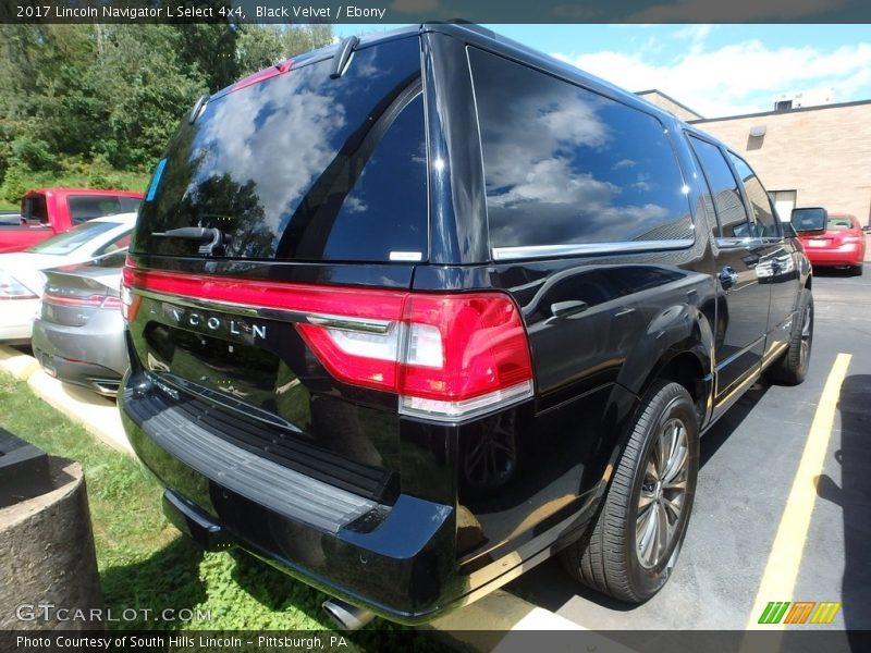 Black Velvet / Ebony 2017 Lincoln Navigator L Select 4x4