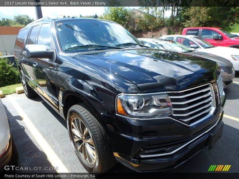 Black Velvet / Ebony 2017 Lincoln Navigator L Select 4x4