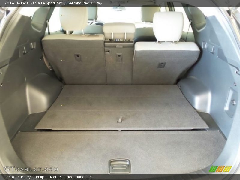 Serrano Red / Gray 2014 Hyundai Santa Fe Sport AWD