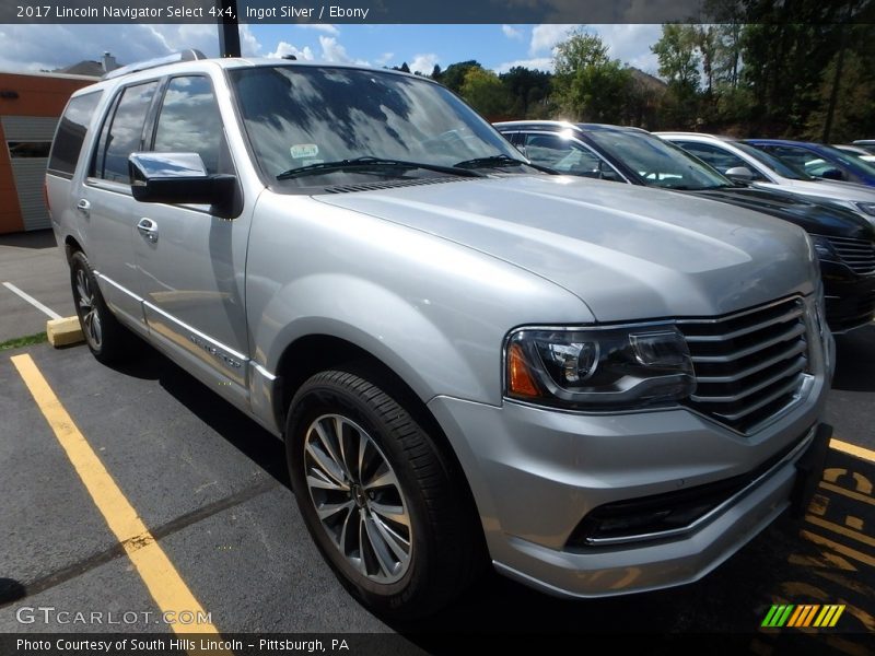 Ingot Silver / Ebony 2017 Lincoln Navigator Select 4x4