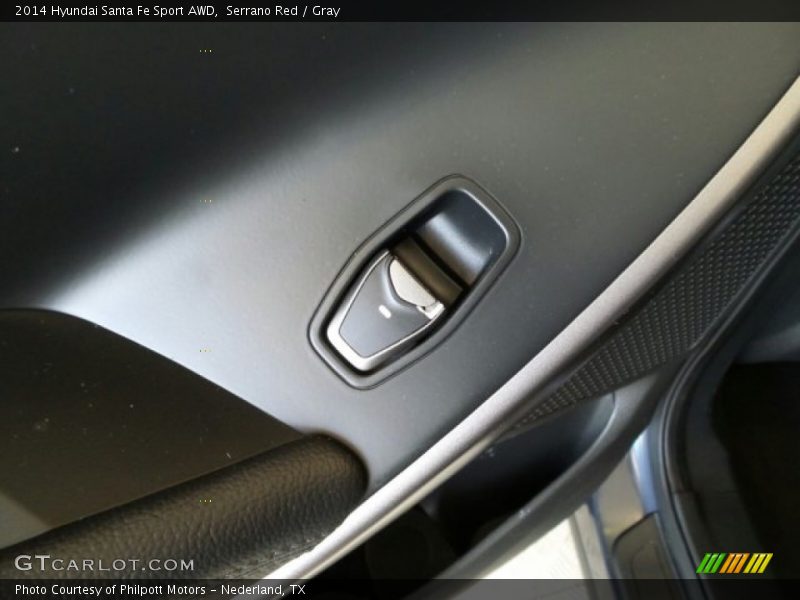 Serrano Red / Gray 2014 Hyundai Santa Fe Sport AWD
