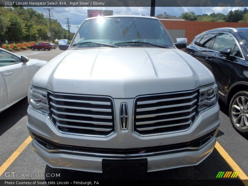 Ingot Silver / Ebony 2017 Lincoln Navigator Select 4x4