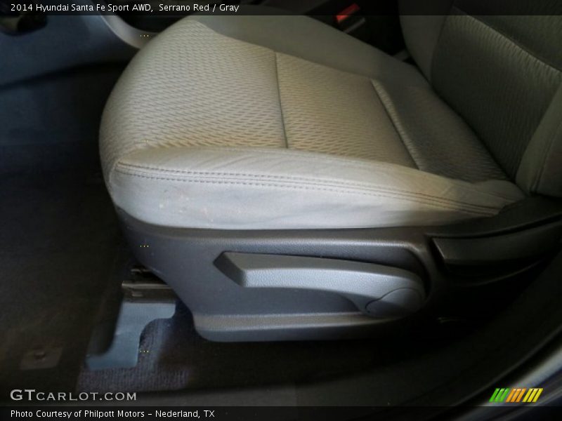 Serrano Red / Gray 2014 Hyundai Santa Fe Sport AWD