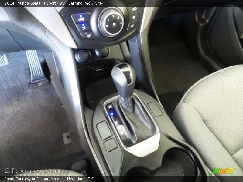 Serrano Red / Gray 2014 Hyundai Santa Fe Sport AWD