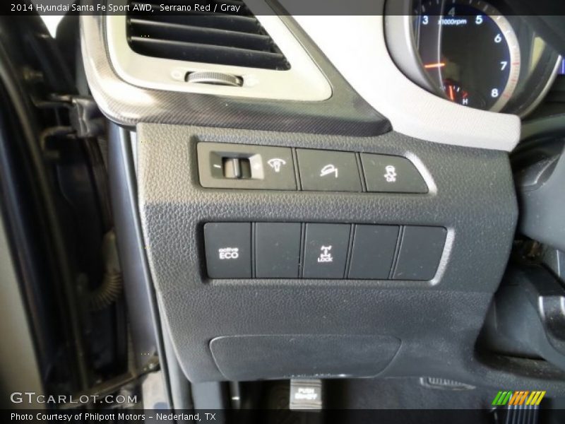 Serrano Red / Gray 2014 Hyundai Santa Fe Sport AWD