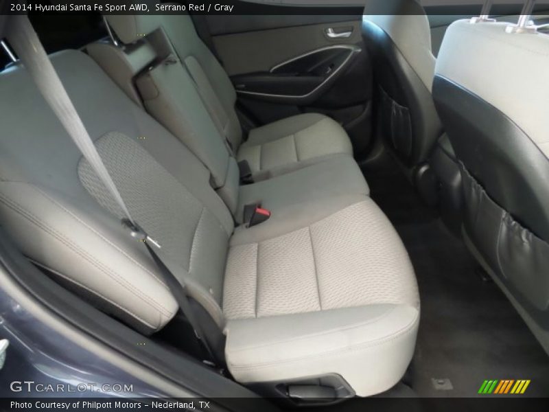 Serrano Red / Gray 2014 Hyundai Santa Fe Sport AWD