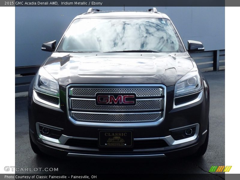 Iridium Metallic / Ebony 2015 GMC Acadia Denali AWD