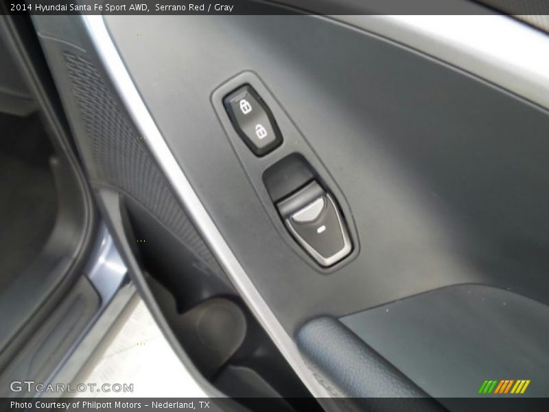 Serrano Red / Gray 2014 Hyundai Santa Fe Sport AWD