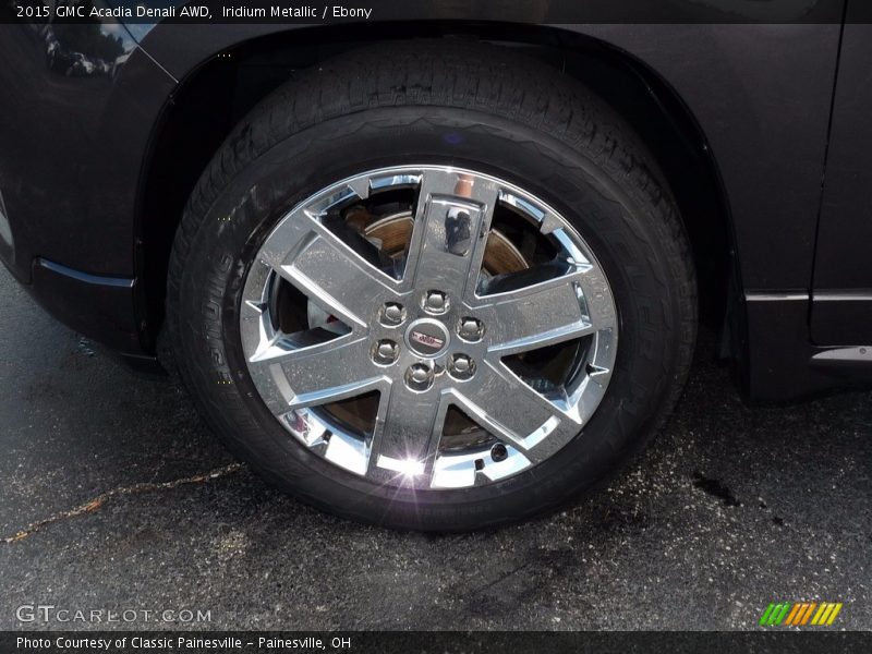Iridium Metallic / Ebony 2015 GMC Acadia Denali AWD