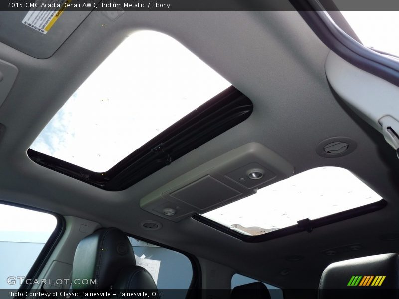 Iridium Metallic / Ebony 2015 GMC Acadia Denali AWD