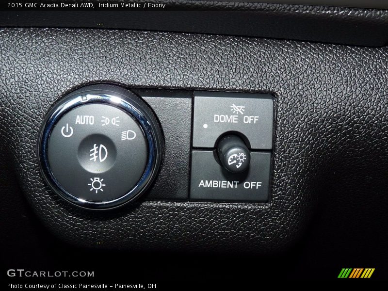 Iridium Metallic / Ebony 2015 GMC Acadia Denali AWD