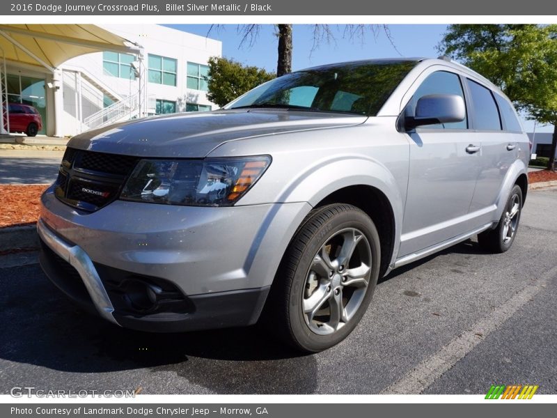 Billet Silver Metallic / Black 2016 Dodge Journey Crossroad Plus