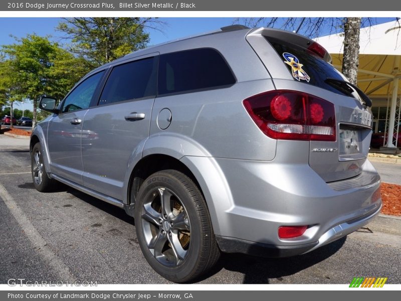 Billet Silver Metallic / Black 2016 Dodge Journey Crossroad Plus