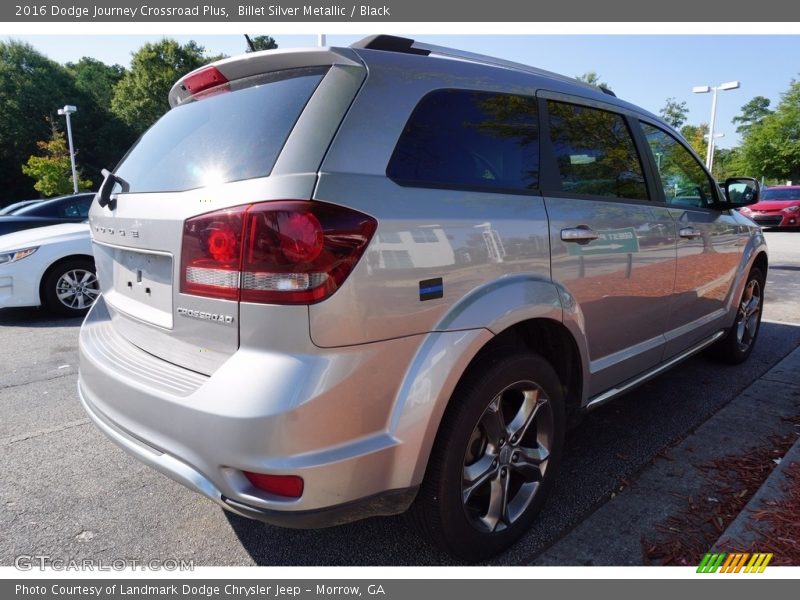 Billet Silver Metallic / Black 2016 Dodge Journey Crossroad Plus