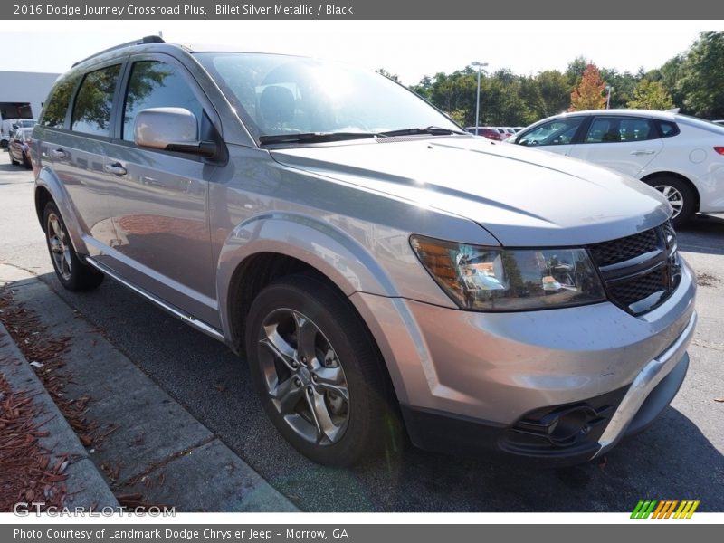 Billet Silver Metallic / Black 2016 Dodge Journey Crossroad Plus