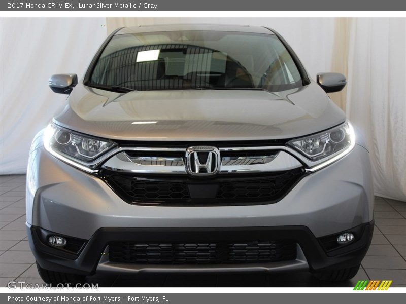 Lunar Silver Metallic / Gray 2017 Honda CR-V EX