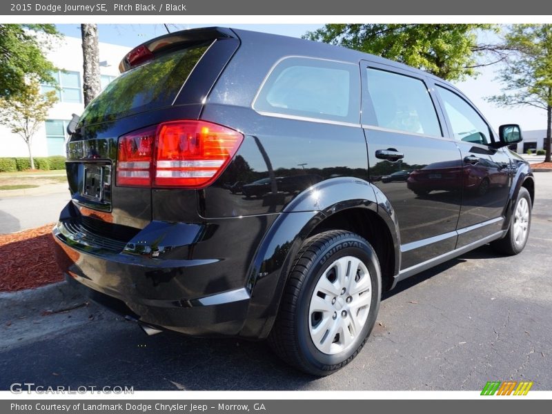Pitch Black / Black 2015 Dodge Journey SE