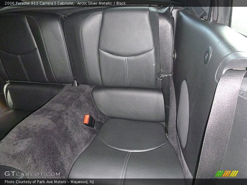 Arctic Silver Metallic / Black 2006 Porsche 911 Carrera S Cabriolet