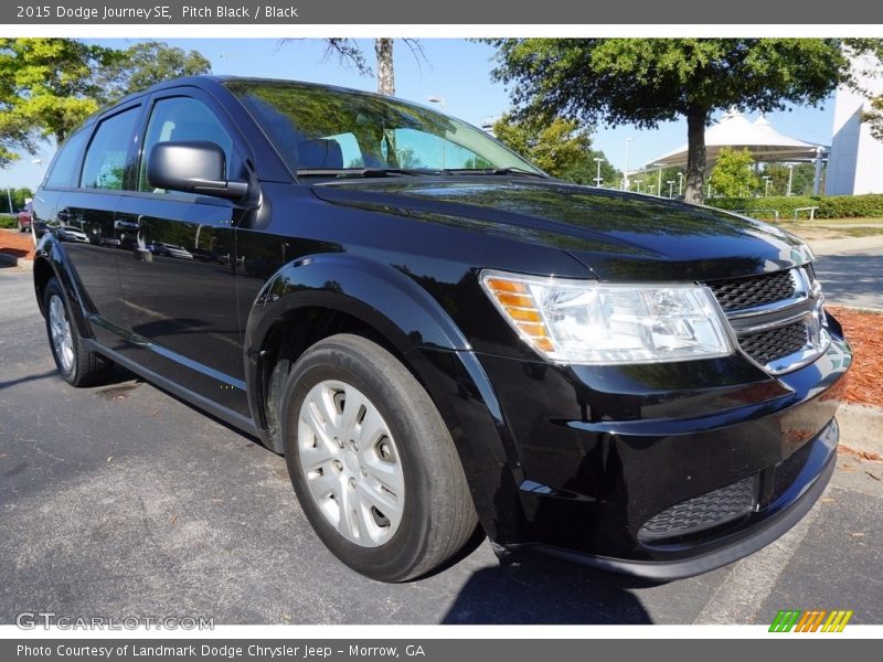 Pitch Black / Black 2015 Dodge Journey SE