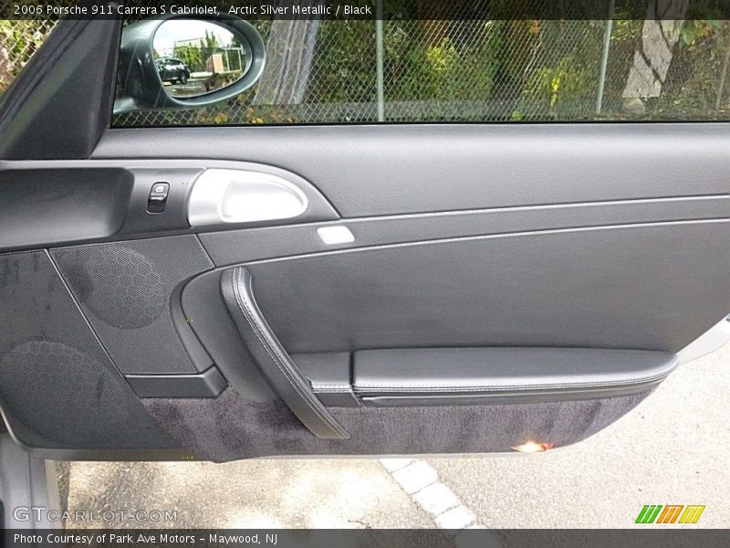 Arctic Silver Metallic / Black 2006 Porsche 911 Carrera S Cabriolet