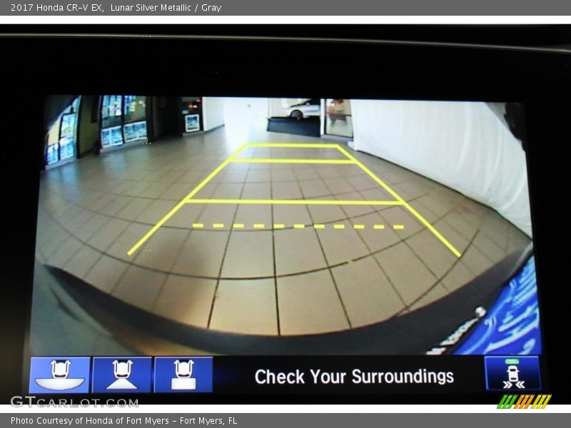 Lunar Silver Metallic / Gray 2017 Honda CR-V EX