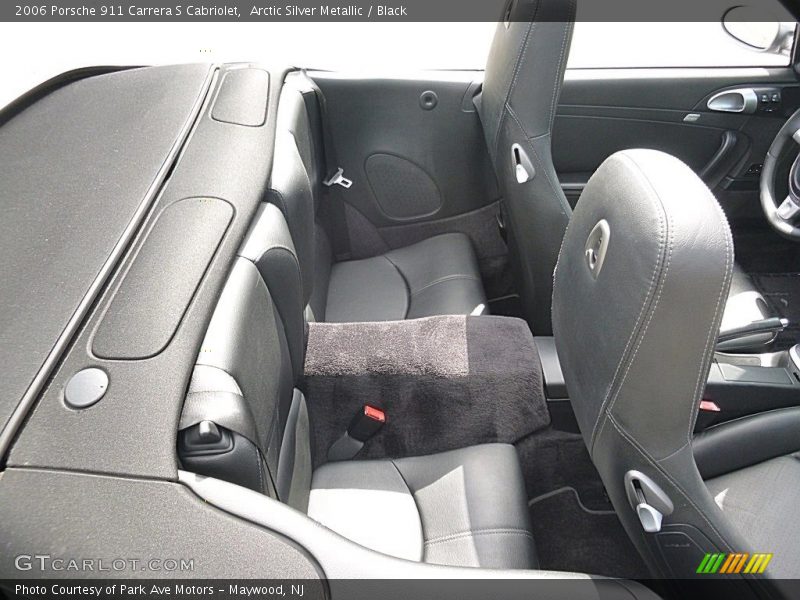 Arctic Silver Metallic / Black 2006 Porsche 911 Carrera S Cabriolet