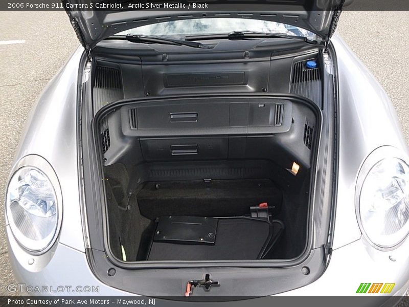 Arctic Silver Metallic / Black 2006 Porsche 911 Carrera S Cabriolet