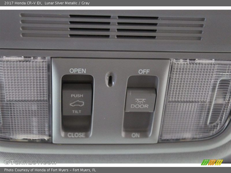Lunar Silver Metallic / Gray 2017 Honda CR-V EX