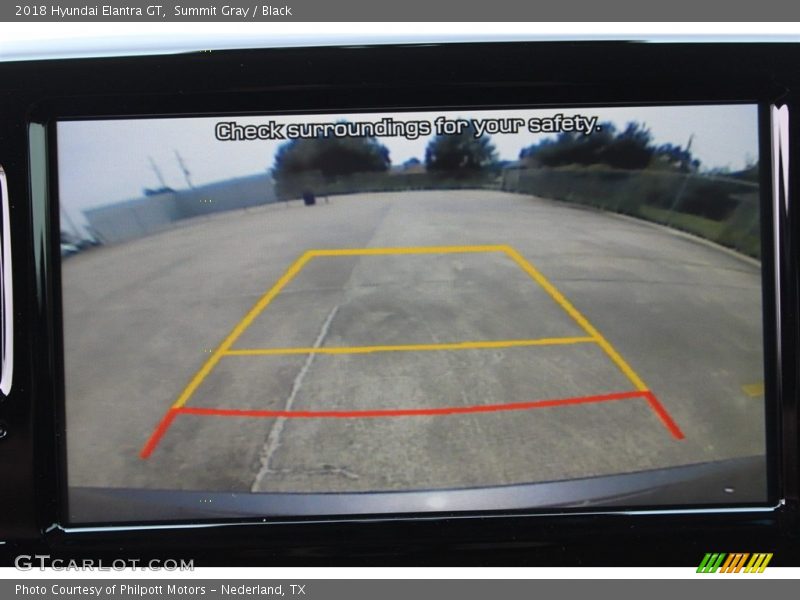 Summit Gray / Black 2018 Hyundai Elantra GT