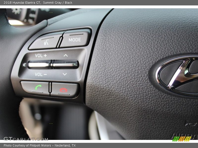 Summit Gray / Black 2018 Hyundai Elantra GT
