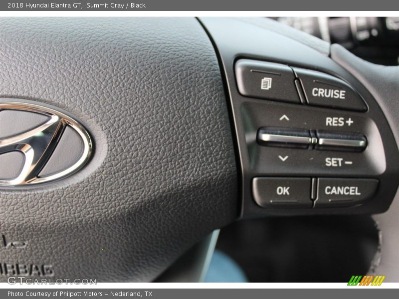 Summit Gray / Black 2018 Hyundai Elantra GT