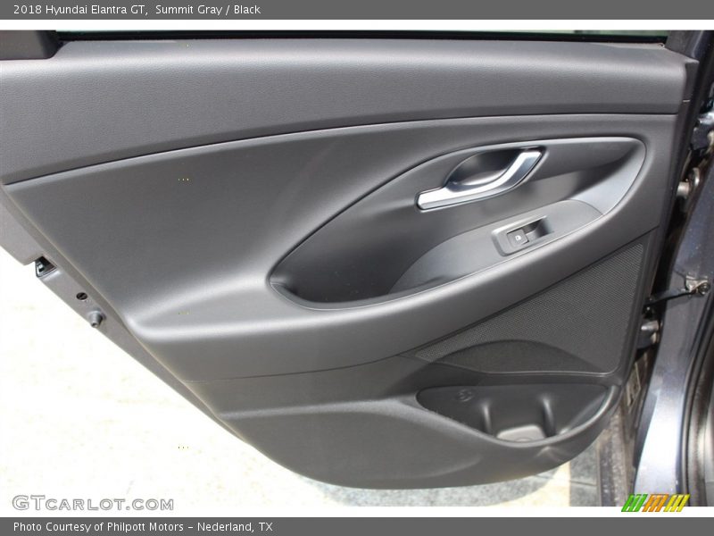 Summit Gray / Black 2018 Hyundai Elantra GT