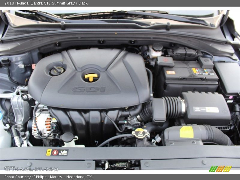 Summit Gray / Black 2018 Hyundai Elantra GT