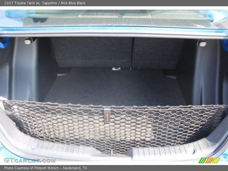 Sapphire / Mid-Blue Black 2017 Toyota Yaris iA