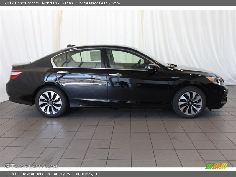 Crystal Black Pearl / Ivory 2017 Honda Accord Hybrid EX-L Sedan