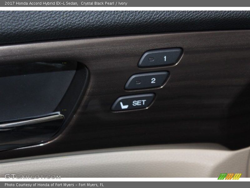 Crystal Black Pearl / Ivory 2017 Honda Accord Hybrid EX-L Sedan