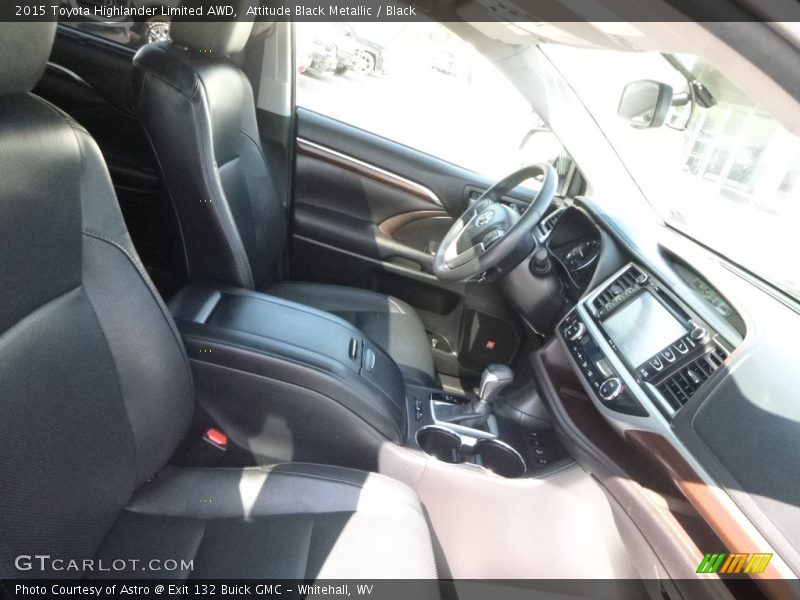 Attitude Black Metallic / Black 2015 Toyota Highlander Limited AWD
