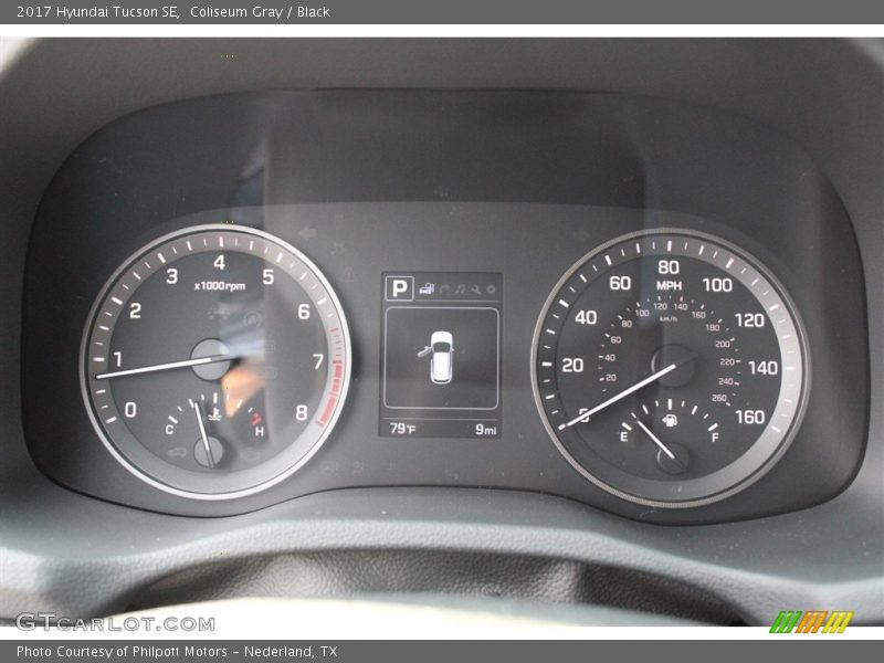 Coliseum Gray / Black 2017 Hyundai Tucson SE