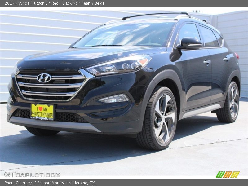 Black Noir Pearl / Beige 2017 Hyundai Tucson Limited