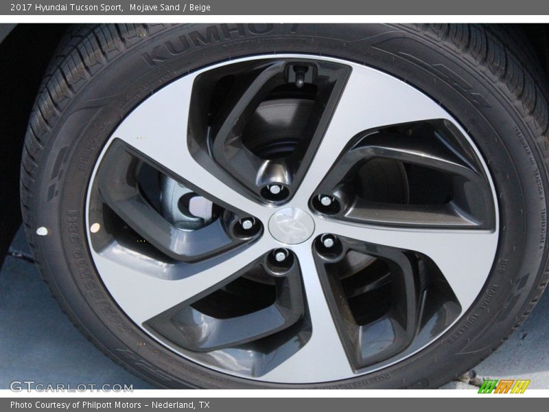 Mojave Sand / Beige 2017 Hyundai Tucson Sport