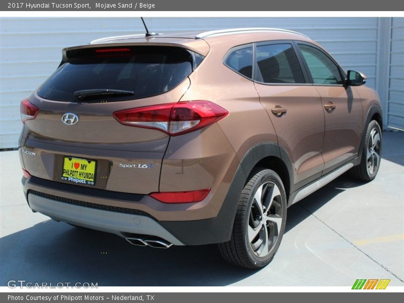 Mojave Sand / Beige 2017 Hyundai Tucson Sport