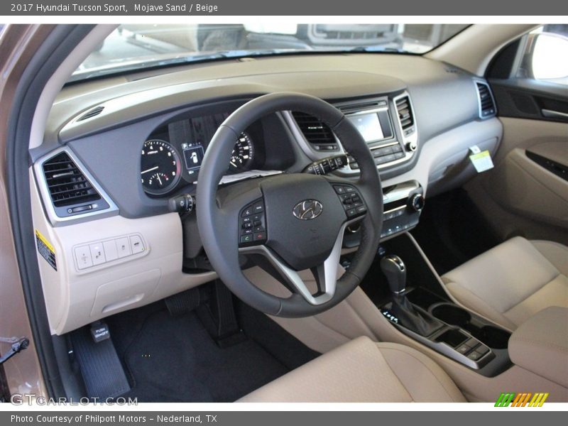 Mojave Sand / Beige 2017 Hyundai Tucson Sport