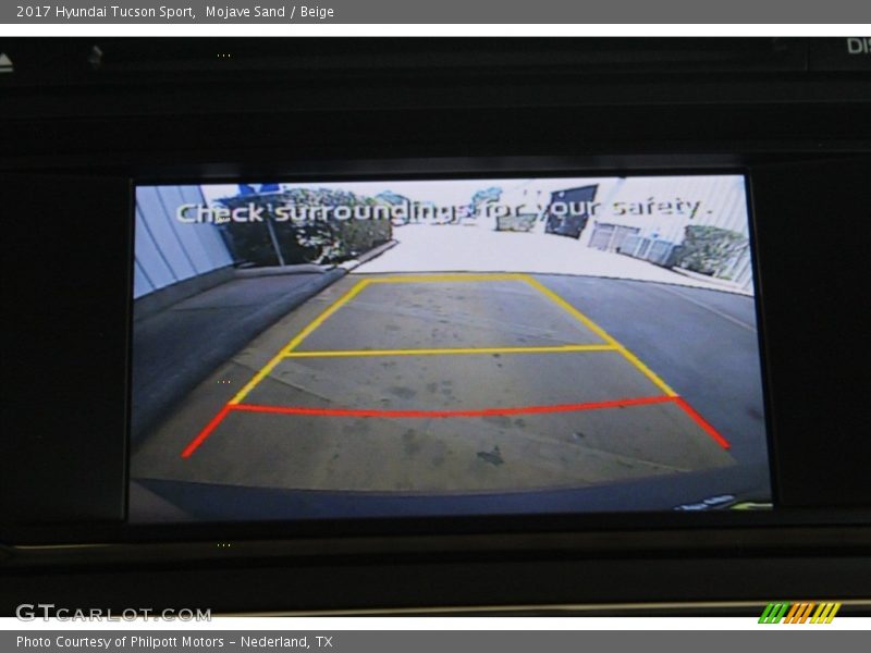 Mojave Sand / Beige 2017 Hyundai Tucson Sport