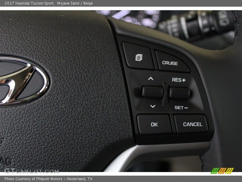 Mojave Sand / Beige 2017 Hyundai Tucson Sport