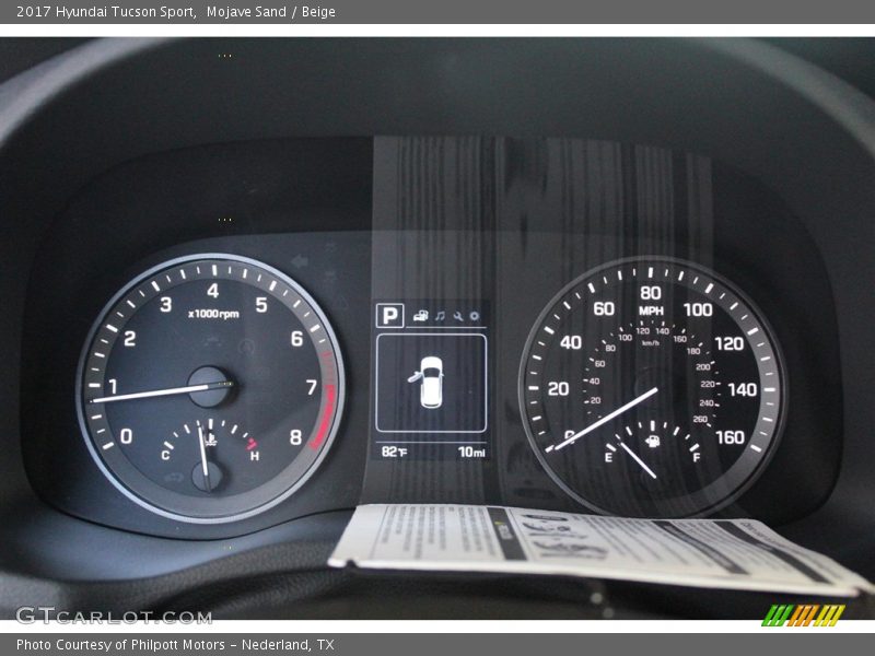 Mojave Sand / Beige 2017 Hyundai Tucson Sport