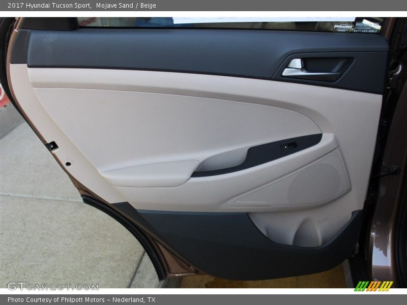 Mojave Sand / Beige 2017 Hyundai Tucson Sport